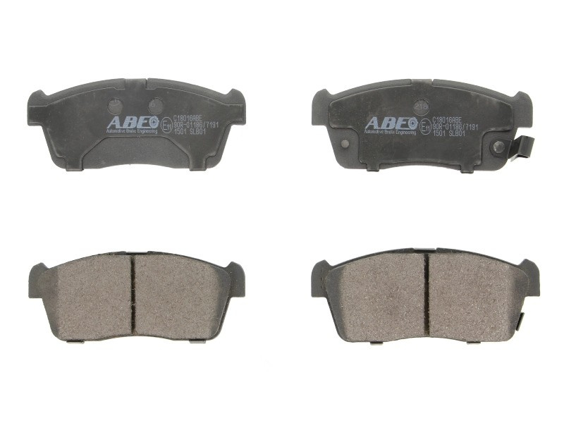 Set placute frana,frana disc SUZUKI IGNIS II (2003 - 2016) ABE C18016ABE piesa NOUA