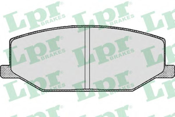 Set placute frana,frana disc SUZUKI JIMNY (FJ) (1998 - 2016) LPR 05P290 piesa NOUA