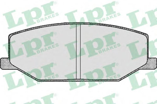 Set placute frana,frana disc SUZUKI JIMNY (FJ) (1998 - 2016) LPR 05P290 piesa NOUA