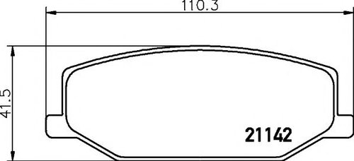Set placute frana,frana disc SUZUKI JIMNY (FJ) (1998 - 2016) TEXTAR 2114202 piesa NOUA