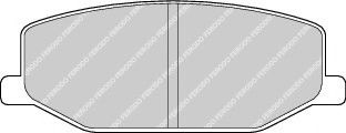 Set placute frana,frana disc SUZUKI JIMNY (FJ) (1998 - 2016) FERODO FDB396 piesa NOUA