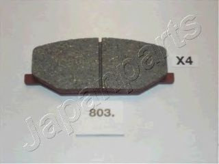 Set placute frana,frana disc SUZUKI JIMNY (FJ) (1998 - 2016) JAPANPARTS PA-803AF piesa NOUA