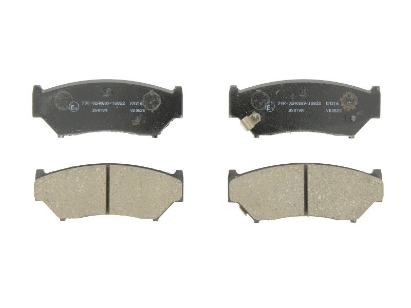 Set placute frana,frana disc SUZUKI JIMNY (FJ) (1998 - 2016) JAPANPARTS PA-897AF piesa NOUA