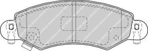 Set placute frana,frana disc SUZUKI WAGON R+ (MM) (2000 - 2016) FERODO FDB1423 piesa NOUA