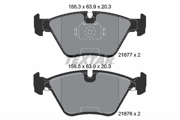 Set Placute Frana,frana Disc Textar Eicher 2167703