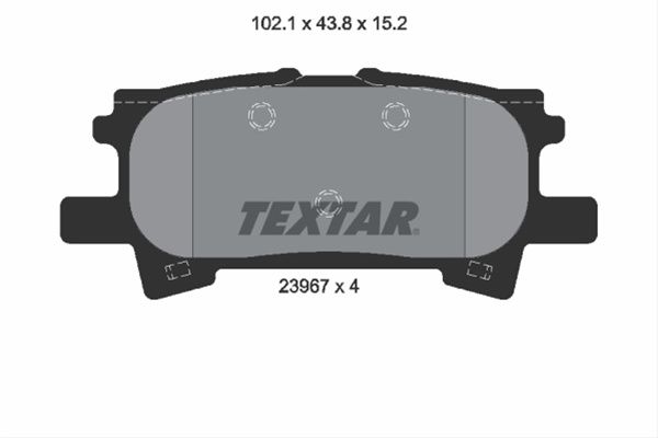 Set Placute Frana,frana Disc Textar Ford Otosan 2396701