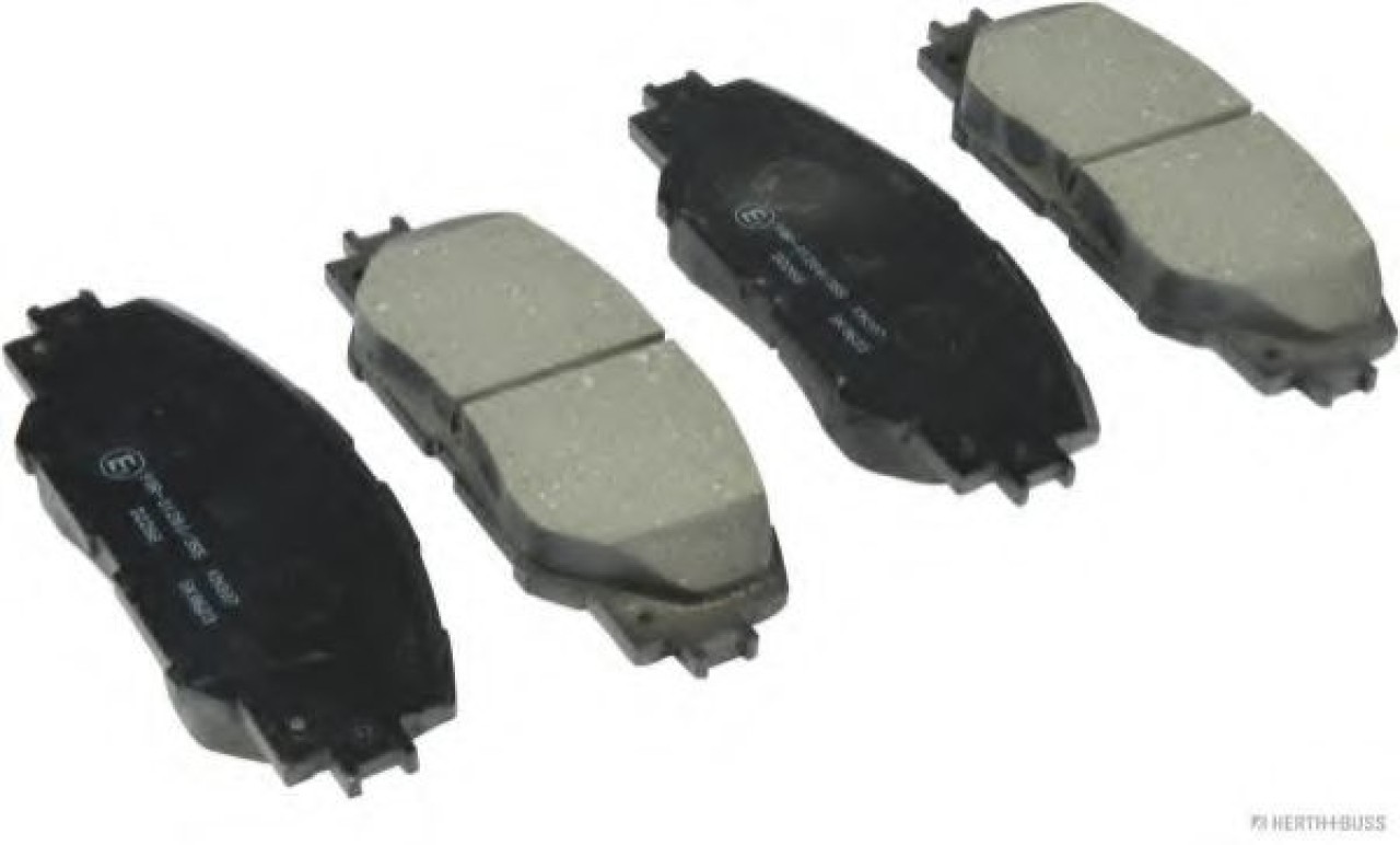Set placute frana,frana disc TOYOTA AURIS (ZWE18, NZE18, ZRE18) (2012 - 2016) HERTH+BUSS JAKOPARTS J3602124 piesa NOUA