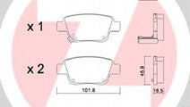 Set placute frana,frana disc TOYOTA AVENSIS Combi ...