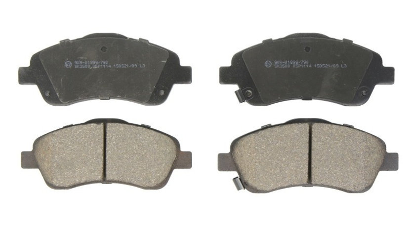 Set placute frana,frana disc TOYOTA AVENSIS Combi (T25) (2003 - 2008) KROTTENDORF KRO3336 piesa NOUA