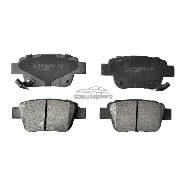 Set placute frana,frana disc TOYOTA AVENSIS Combi (T25) (2003 - 2008) PREMIERE FPF.273 piesa NOUA