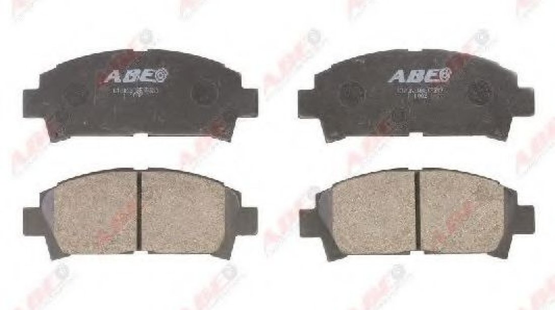 Set placute frana,frana disc TOYOTA AVENSIS (T22) (1997 - 2003) ABE C12063ABE piesa NOUA