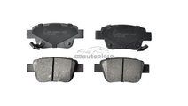 Set placute frana,frana disc TOYOTA AVENSIS (T25) ...