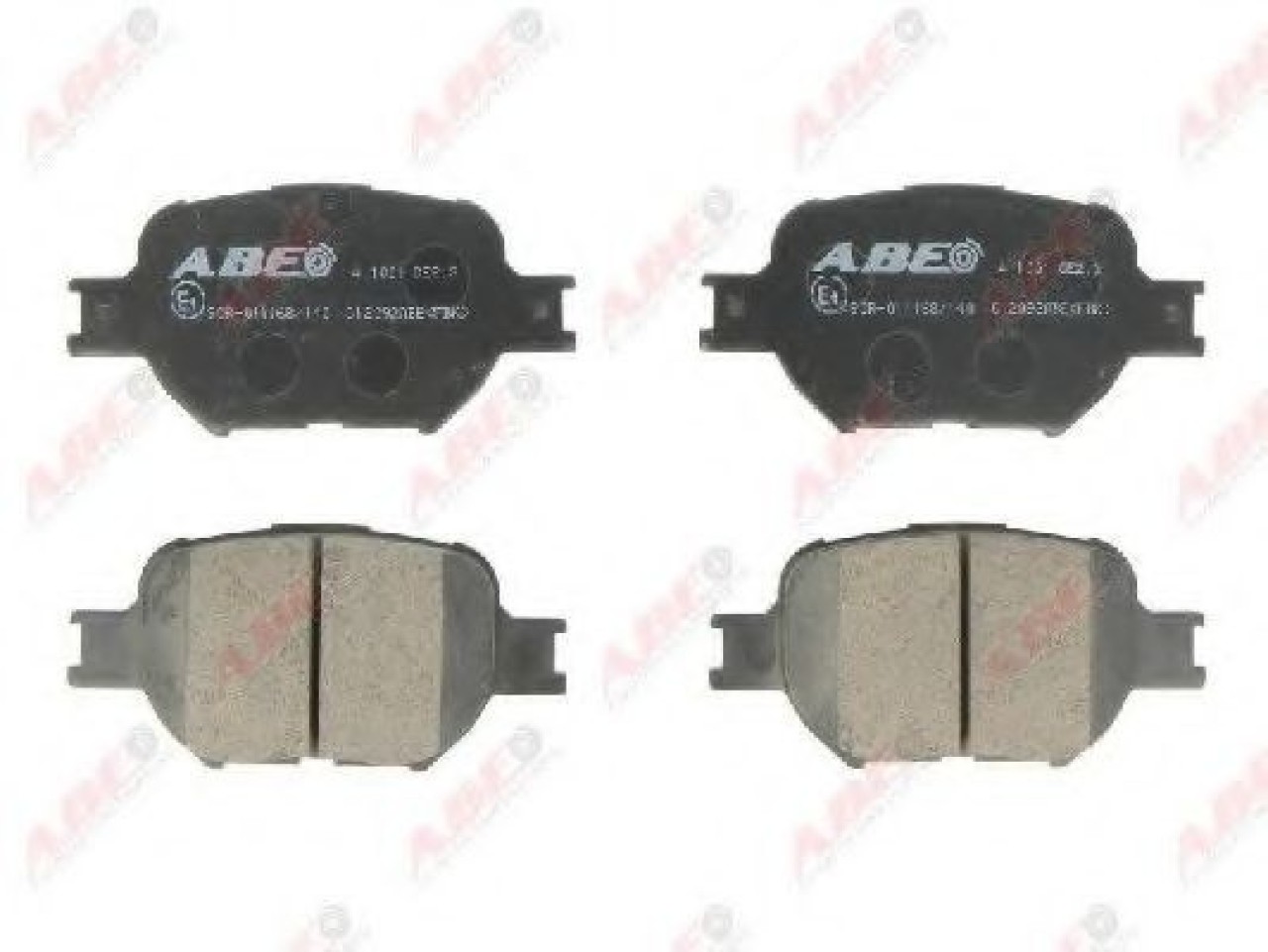 Set placute frana,frana disc TOYOTA CELICA (ZZT23_) (1999 - 2005) ABE C12092ABE piesa NOUA