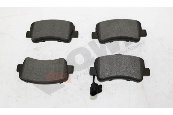 Set placute frana,frana disc TOYOTA COROLLA Combi (E12J, E12T) (2001 - 2007) QWP WBP748 piesa NOUA