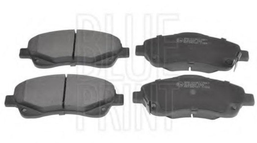 Set placute frana,frana disc TOYOTA COROLLA Verso (ZER, ZZE12, R1) (2004 - 2009) BLUE PRINT ADT342141 piesa NOUA