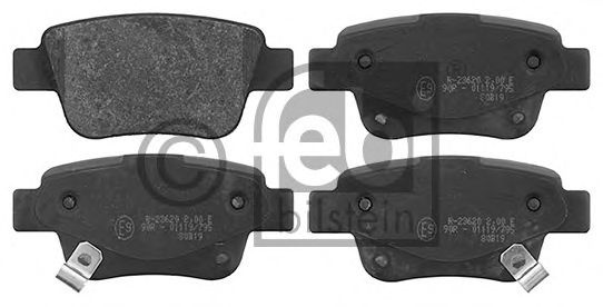 Set placute frana,frana disc TOYOTA COROLLA Verso (ZER, ZZE12, R1) (2004 - 2009) FEBI BILSTEIN 16652 piesa NOUA