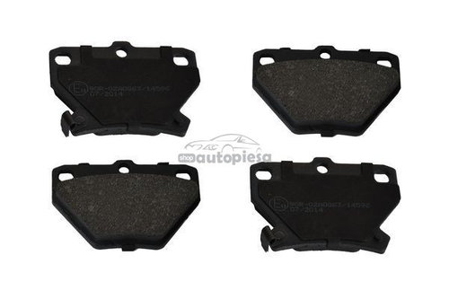 Set placute frana,frana disc TOYOTA COROLLA Verso (ZDE12, CDE12) (2001 - 2004) KRIEGER 0950006230 pi...