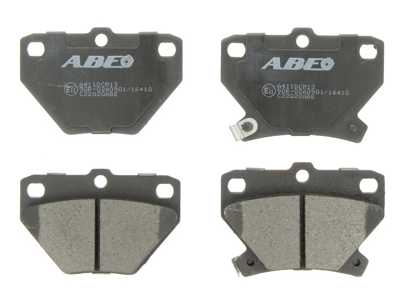 Set placute frana,frana disc TOYOTA COROLLA Verso (ZDE12, CDE12) (2001 - 2004) ABE C22020ABE piesa NOUA