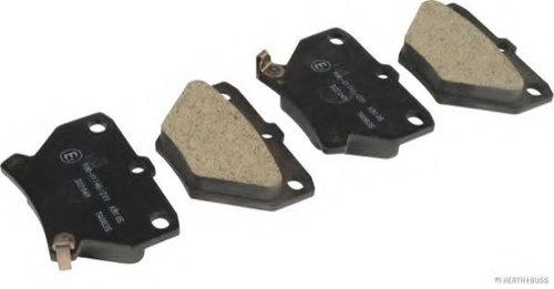 Set placute frana,frana disc TOYOTA COROLLA Verso (ZDE12, CDE12) (2001 - 2004) HERTH+BUSS JAKOPARTS ...