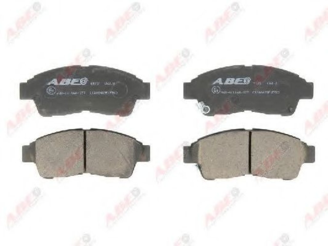 Set placute frana,frana disc TOYOTA COROLLA Hatchback (E11) (1997 - 2002) ABE C12064ABE piesa NOUA