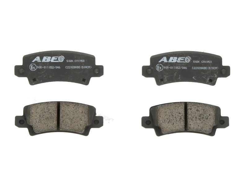 Set placute frana,frana disc TOYOTA COROLLA Hatchback (E11) (1997 - 2002) ABE C22028ABE piesa NOUA