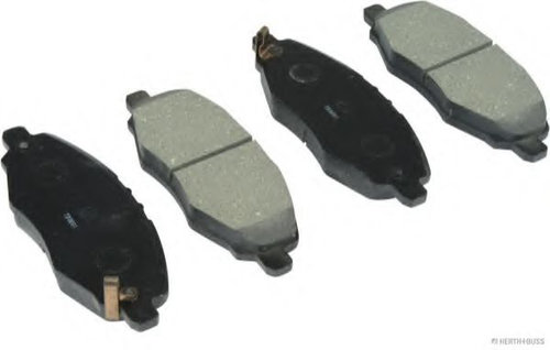 Set placute frana,frana disc TOYOTA HILUX III pick-up (KUN, TGN, LAN, GGN) (2004 - 2016) HERTH+BUSS ...