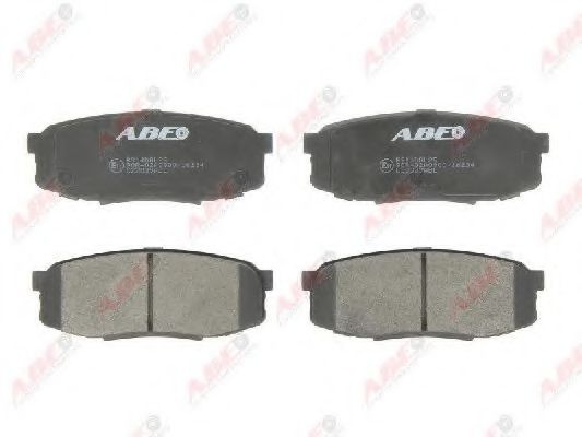 Set placute frana,frana disc TOYOTA LAND CRUISER 200 (VDJ2_, UZJ2_) (2007 - 2016) ABE C22039ABE piesa NOUA