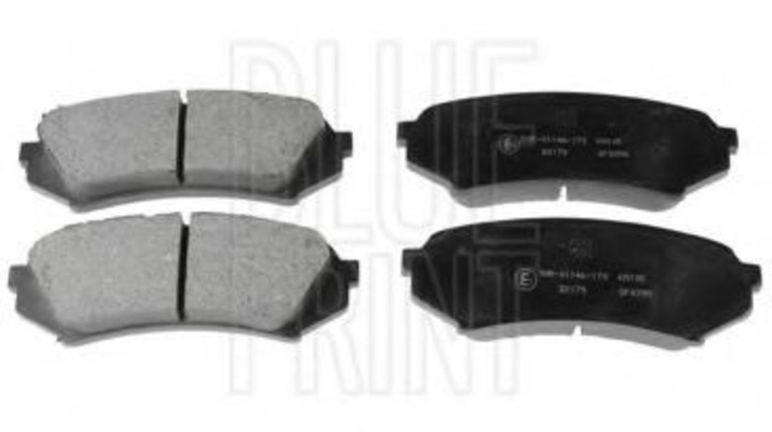 Set placute frana,frana disc TOYOTA LAND CRUISER 200 (VDJ2_, UZJ2_) (2007 - 2016) BLUE PRINT ADT342111 piesa NOUA