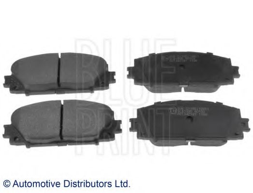 Set placute frana,frana disc TOYOTA PRIUS (ZVW3) (2009 - 2016) BLUE PRINT ADT342181 piesa NOUA