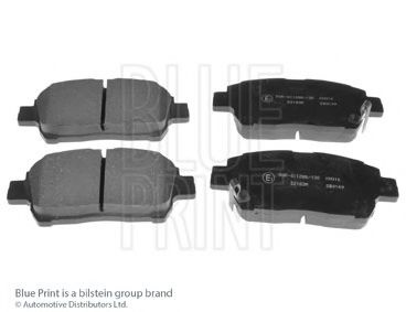 Set placute frana,frana disc TOYOTA PRIUS Hatchback (NHW2) (2003 - 2009) BLUE PRINT ADT342105 piesa NOUA