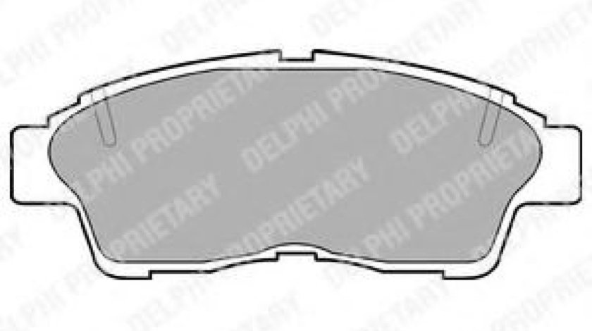 Set placute frana,frana disc TOYOTA RAV 4 I (SXA1) (1994 - 2000) DELPHI LP789 piesa NOUA