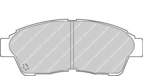 Set placute frana,frana disc TOYOTA RAV 4 I Cabrio (SXA1) (1997 - 2000) FERODO FDB867 piesa NOUA