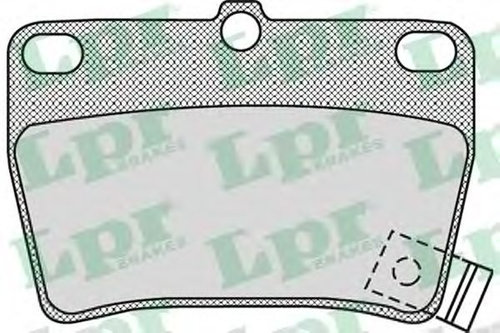 Set placute frana,frana disc TOYOTA RAV 4 II (CLA2, XA2, ZCA2, ACA2) (2000 - 2005) LPR 05P997 piesa ...
