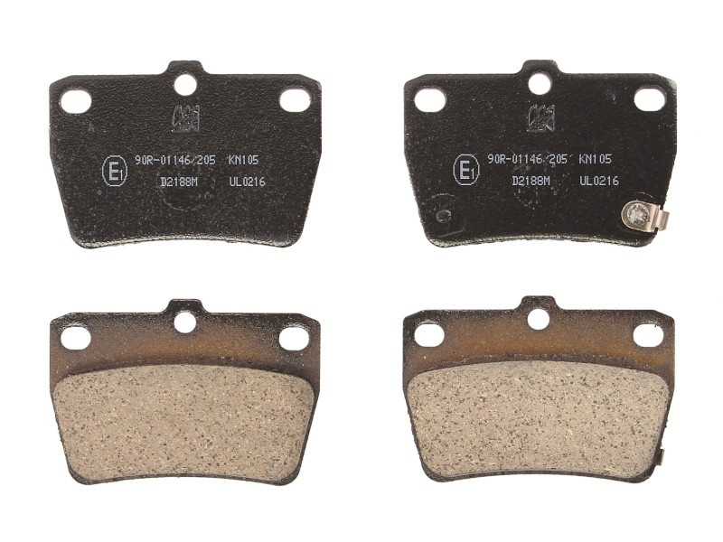 Set placute frana,frana disc TOYOTA RAV 4 II (CLA2, XA2, ZCA2, ACA2) (2000 - 2005) JAPANPARTS PP-256AF piesa NOUA