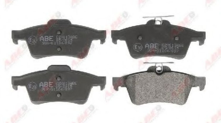 Set placute frana,frana disc TOYOTA RAV 4 III (ACA3, ACE, ALA3, GSA3, ZSA3) (2005 - 2016) ABE C2X013ABE produs NOU