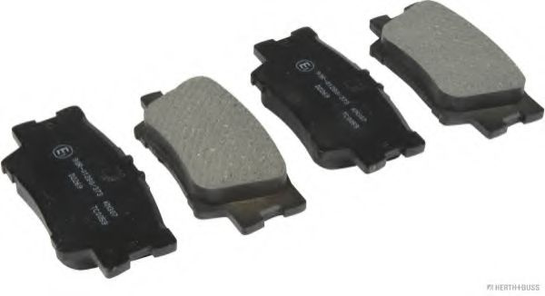 Set placute frana,frana disc TOYOTA RAV 4 III (ACA3, ACE, ALA3, GSA3, ZSA3) (2005 - 2016) HERTH+BUSS JAKOPARTS J3612035 piesa NOUA