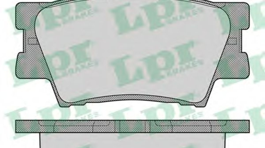 Set placute frana,frana disc TOYOTA RAV 4 III (ACA3, ACE, ALA3, GSA3, ZSA3) (2005 - 2016) LPR 05P1281 piesa NOUA