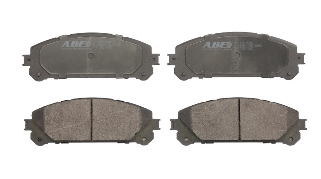 Set placute frana,frana disc TOYOTA RAV 4 IV (WWA4, AVA4, ZSA4, ALA4) (2012 - 2016) ABE C12135ABE piesa NOUA