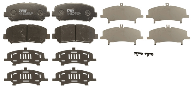 Set Placute Frana,frana Disc Trw Mazda GDB3562