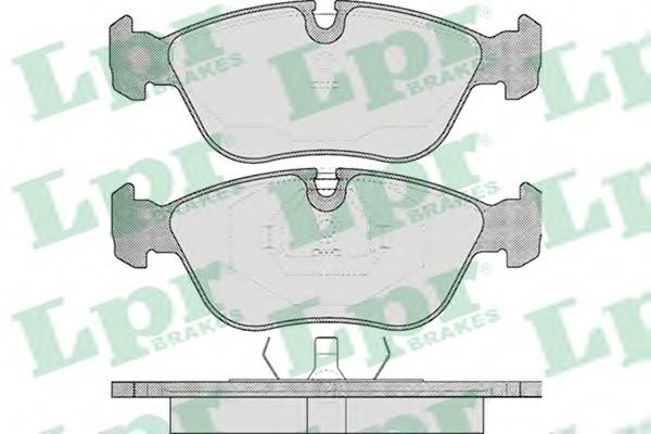 Set placute frana,frana disc VOLVO S80 I (TS, XY) (1998 - 2006) LPR 05P436 piesa NOUA
