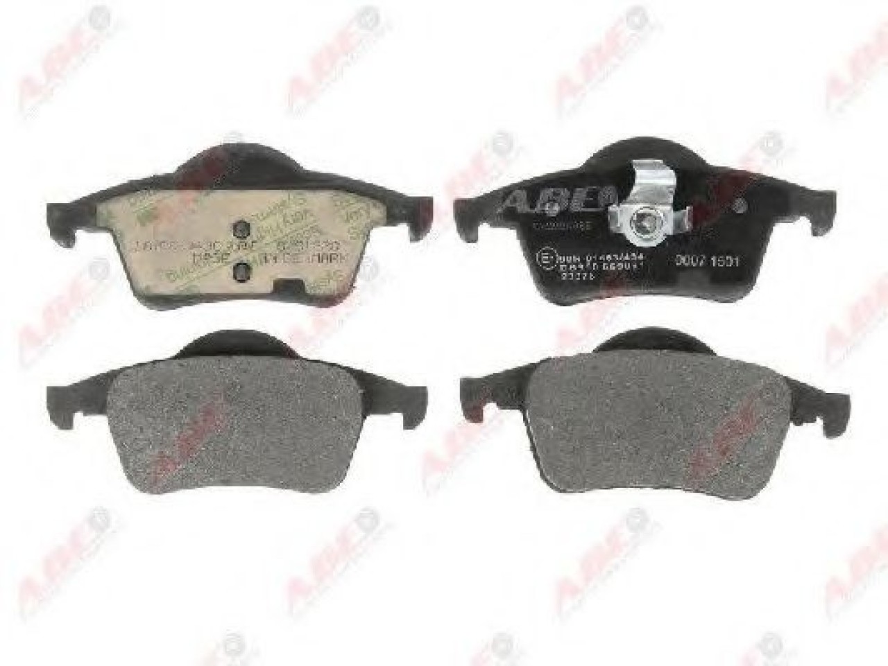 Set placute frana,frana disc VOLVO S80 I (TS, XY) (1998 - 2006) ABE C2V004ABE piesa NOUA