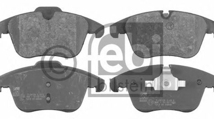 Set placute frana,frana disc VOLVO S80 II (AS) (2006 - 2016) FEBI BILSTEIN 16613 piesa NOUA