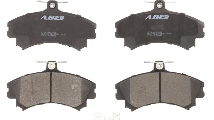 Set placute frana,frana disc VOLVO V40 Combi (VW) (1995 - 2004) ABE C15036ABE piesa NOUA