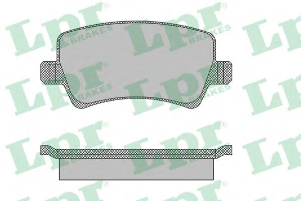 Set placute frana,frana disc VOLVO V60 (2010 - 2016) LPR 05P1474 piesa NOUA
