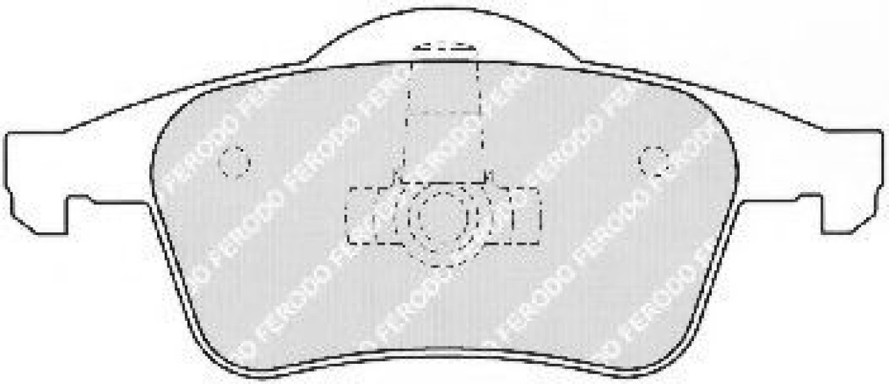 Set placute frana,frana disc VOLVO V70 II (SW) (2000 - 2007) FERODO FDB1383 piesa NOUA