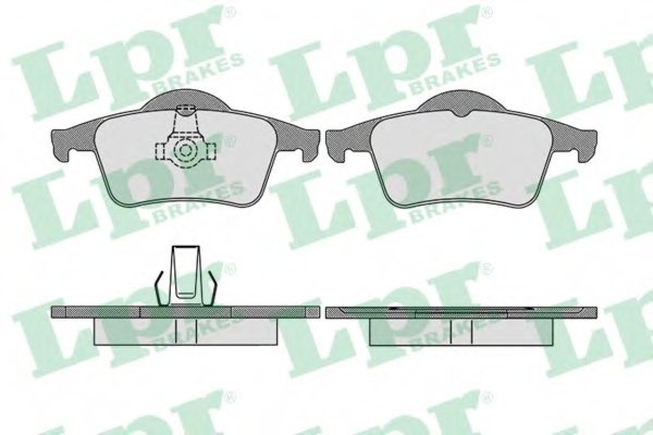 Set placute frana,frana disc VOLVO V70 II (SW) (2000 - 2007) LPR 05P705 piesa NOUA