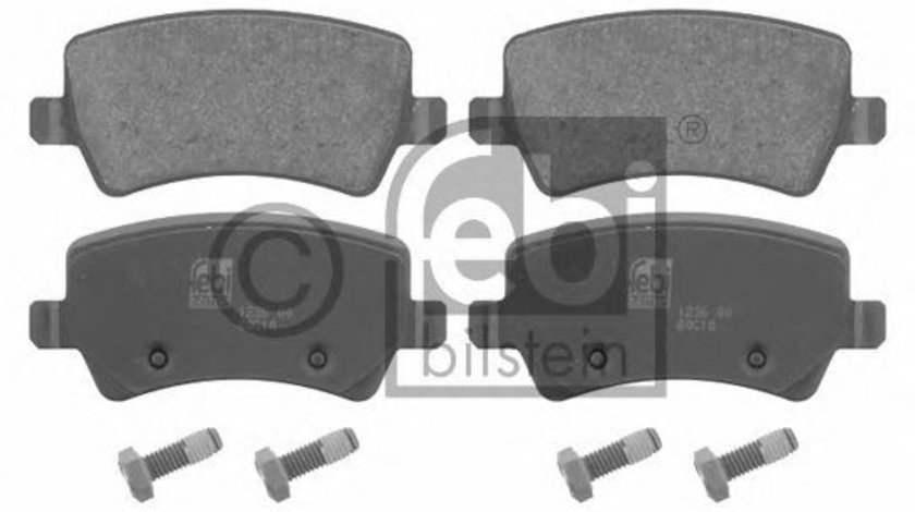 Set placute frana,frana disc VOLVO XC60 (2008 - 2016) FEBI BILSTEIN 16625 piesa NOUA