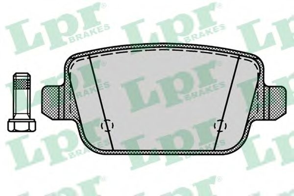 Set placute frana,frana disc VOLVO XC70 II (2007 - 2016) LPR 05P1272 piesa NOUA