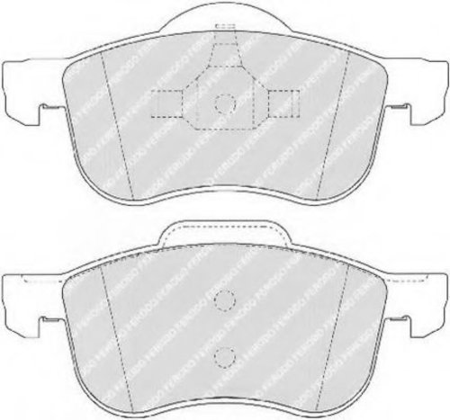 Set placute frana,frana disc VOLVO XC90 I (2002 - 2016) FERODO FDB1382 piesa NOUA