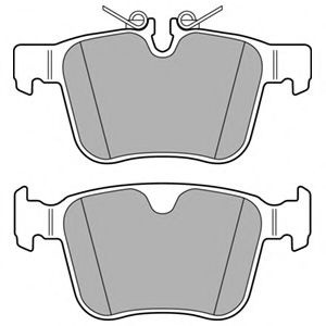 Set placute frana,frana disc VOLVO XC90 II (2014 - 2016) DELPHI LP3167 piesa NOUA